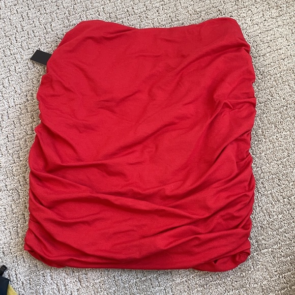 indah body scrunched skirt